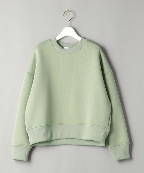 BEAUTY&YOUTH UNITED ARROWS（ビューティーアンドユースユナイテッドアローズ）の「BY ダンボールクルーネックプルオーバー2 -ウォッシャブル-（スウェット・レディース・ライム/コバルトブルー/ナチュラル・FREE）」の12枚目の写真