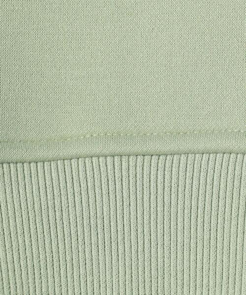 BEAUTY&YOUTH UNITED ARROWS（ビューティーアンドユースユナイテッドアローズ）の「BY ダンボールクルーネックプルオーバー2 -ウォッシャブル-（スウェット・レディース・ライム/コバルトブルー/ナチュラル・FREE）」の17枚目の写真