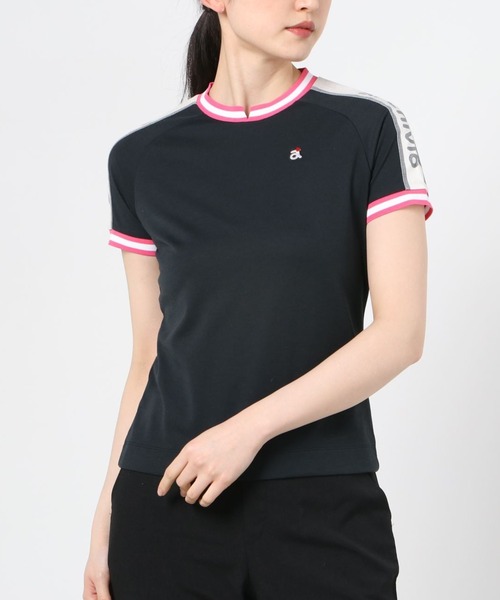 archivio（アルチビオ）の「＜LADIES＞アルチビオゴルフウェア / プルオーバー（Tシャツ/カットソー・レディース・ホワイト/ピンク/レッド/ブラック・L/M/S）」の3枚目の写真