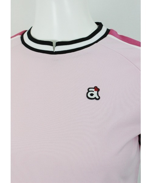 archivio（アルチビオ）の「＜LADIES＞アルチビオゴルフウェア / プルオーバー（Tシャツ/カットソー・レディース・ホワイト/ピンク/レッド/ブラック・L/M/S）」の7枚目の写真