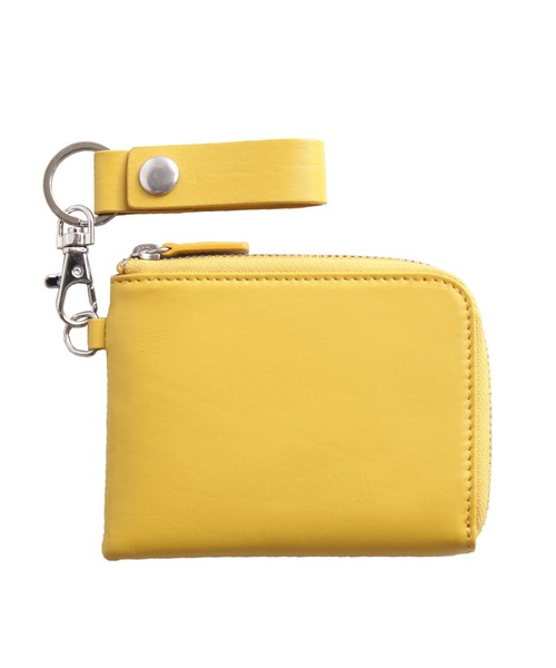 mieno（ミエノ）の「[mieno]牛革レザーコンパクトミニ財布キーリング付き（財布・レディース・ブラック/ダークブラウン/パープル/レッド/ブルー/グリーン/ウッド/マスタード/キャメル・FREE）」の17枚目の写真