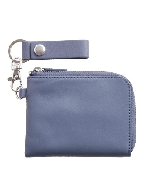 mieno（ミエノ）の「[mieno]牛革レザーコンパクトミニ財布キーリング付き（財布・レディース・ブラック/ダークブラウン/パープル/レッド/ブルー/グリーン/ウッド/マスタード/キャメル・FREE）」の22枚目の写真