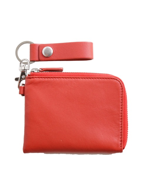 mieno（ミエノ）の「[mieno]牛革レザーコンパクトミニ財布キーリング付き（財布・レディース・ブラック/ダークブラウン/パープル/レッド/ブルー/グリーン/ウッド/マスタード/キャメル・FREE）」の20枚目の写真