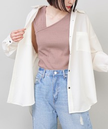 SPINNS | 【セットアップ対応商品】ゆったりシルエット オーバーサイズシャツ(シャツ/ブラウス)