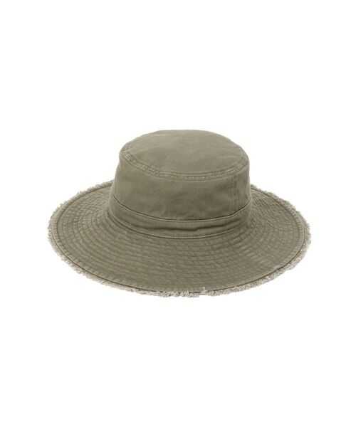 GYDA（ジェイダ）の「フリンジバケットHAT（その他雑貨・レディース・カーキ/ブラック・FREE）」の3枚目の写真