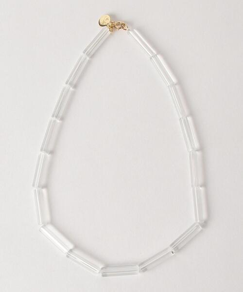 商品詳細 Sisi Joia クリアガラスパーツネックレス Ps Beauty Youth ビューティ ユース 公式通販