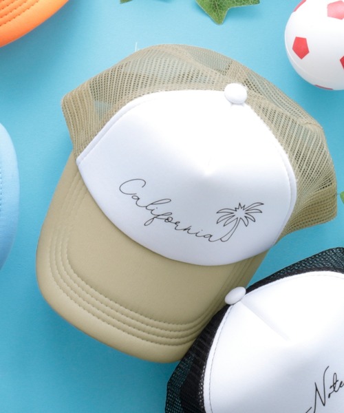 SHISKY(シスキー)の「SHISKY / シスキー プリント メッシュキャップ キッズ(キャップ・キッズ・J/B/R/O/G/L/D/N/F/Q/C/K/H/S/I/A/T/P/E/M・52cm/54cm/56cm)」の5枚目の写真