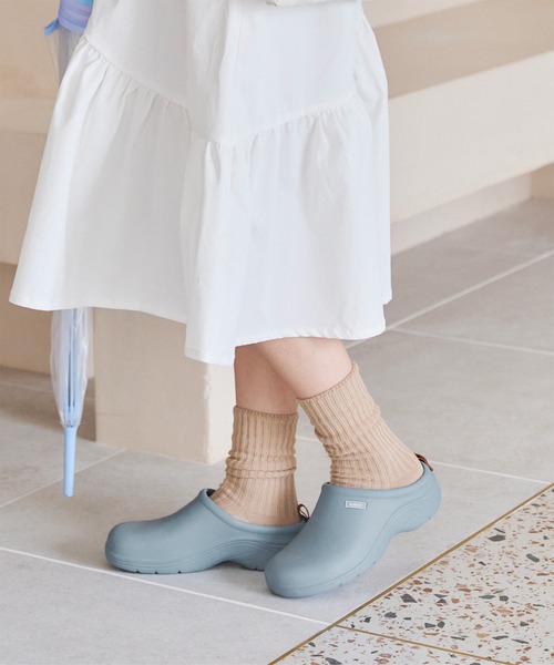 KOBE LETTUCE（コウベレタス）の「EVAスリッポン（スリッポン・レディース・ブラック/ベージュ/ブラウン/カーキ/グレイッシュベージュ/グリーン系/ブルー系・M/L）」の7枚目の写真