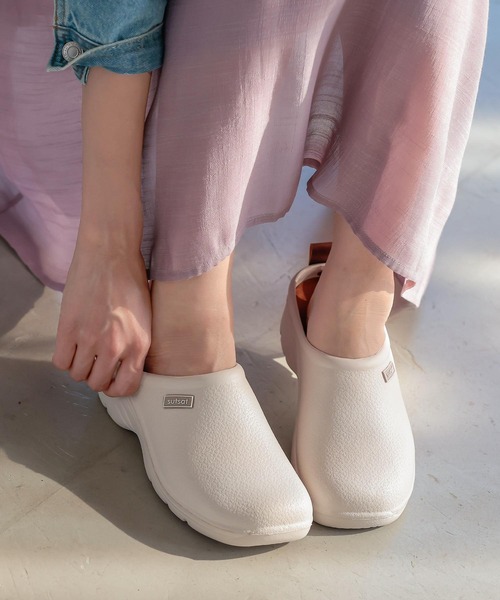 KOBE LETTUCE（コウベレタス）の「EVAスリッポン（スリッポン・レディース・ブラック/ベージュ/ブラウン/カーキ/グレイッシュベージュ/グリーン系/ブルー系・M/L）」の18枚目の写真