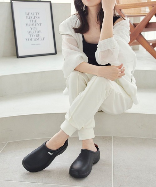 KOBE LETTUCE（コウベレタス）の「EVAスリッポン（スリッポン・レディース・ブラック/ベージュ/ブラウン/カーキ/グレイッシュベージュ/グリーン系/ブルー系・M/L）」の16枚目の写真