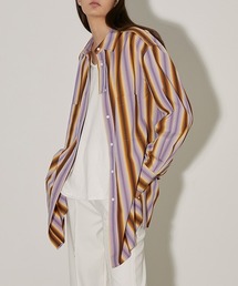 【UNSPOKEN】Multi-striped shirt FAZ20028