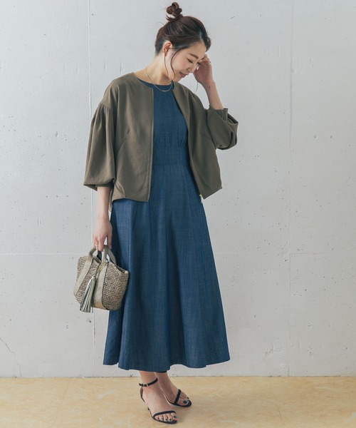 アーバンリサーチロッソ　タックボリュームブルゾン URBAN RESEARCH ROSSO（アーバンリサーチロッソ）の「タック