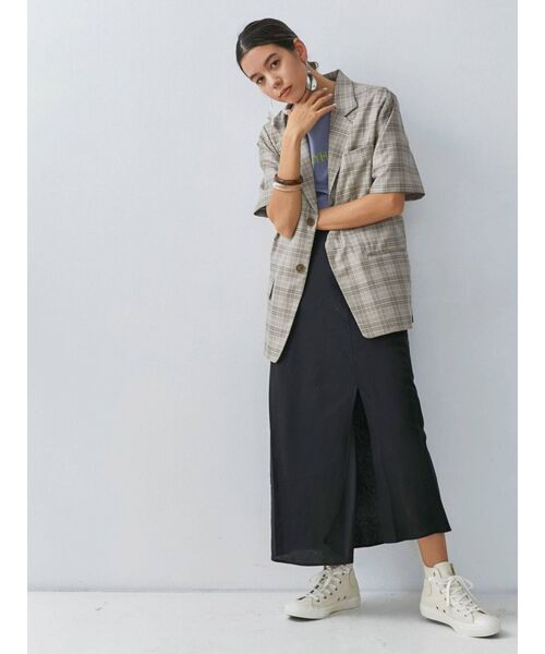 Ungrid（アングリッド）の「スリットフレアスカート（スカート・レディース・アイボリー/ブラック/ブルー・FREE）」の13枚目の写真