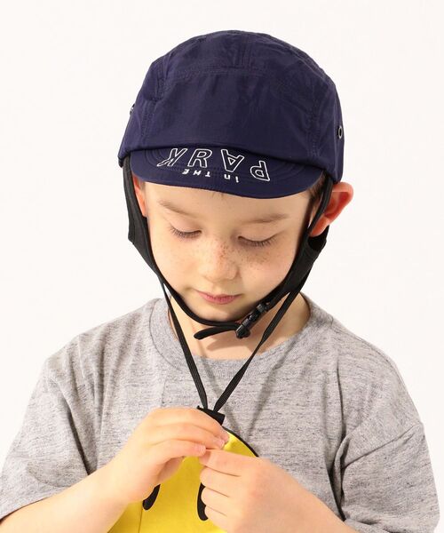 THE PARK SHOP(ザパークショップ)の「THE PARK SHOP:EXPLOREBOY CAP(キャップ・キッズ・ブラック/ネイビー/オリーブ・ONE SIZE)」の1枚目の写真