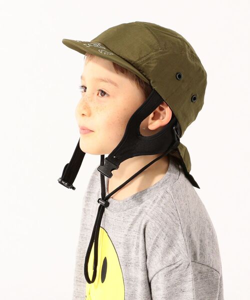 THE PARK SHOP(ザパークショップ)の「THE PARK SHOP:EXPLOREBOY CAP(キャップ・キッズ・ブラック/ネイビー/オリーブ・ONE SIZE)」の8枚目の写真