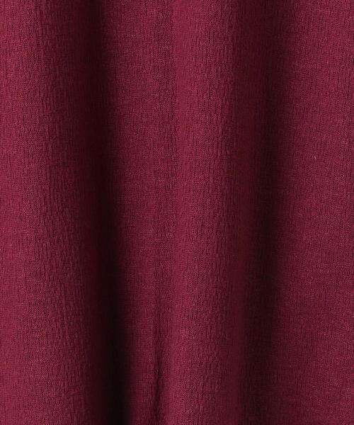 green label relaxing（グリーンレーベルリラクシング）の「OLT SC ヘンプ コットン クレープ クルーネック 半袖 カットソー（Tシャツ/カットソー・メンズ・ワインレッド/オフホワイト/ネイビー/オリーブ/ケリー・LARGE/SMALL/MEDIUM）」の16枚目の写真