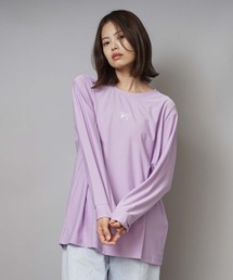 【FILA/フィラ】レディースロゴロングTシャツ