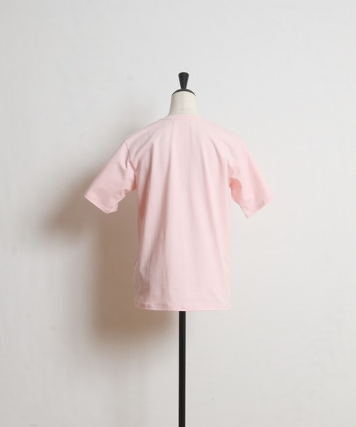&. NOSTALGIA（アンドドットノスタルジア）の「フォトプリントTシャツ（Tシャツ/カットソー・レディース・ピンク/ホワイト・FREE）」の14枚目の写真