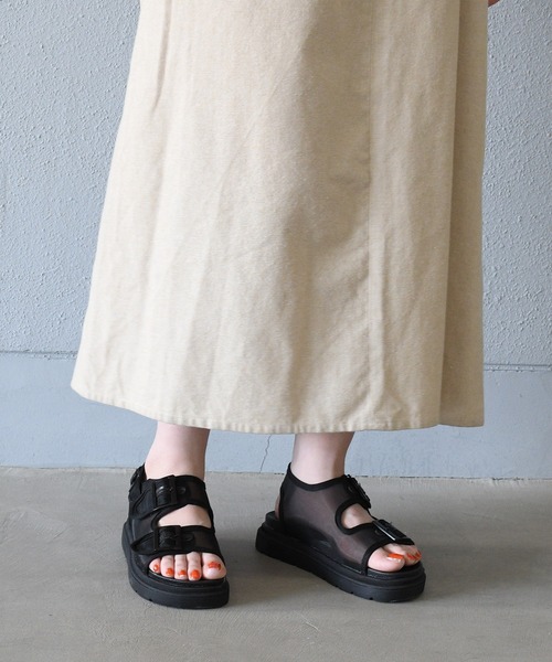 NOFALL（ノーフォール）の「バックル付シアースポーツサンダル（サンダル・レディース・ホワイト/ブラック/ベージュ・LL/3L/SS/S/M/L）」の13枚目の写真