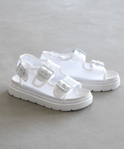 NOFALL（ノーフォール）の「バックル付シアースポーツサンダル