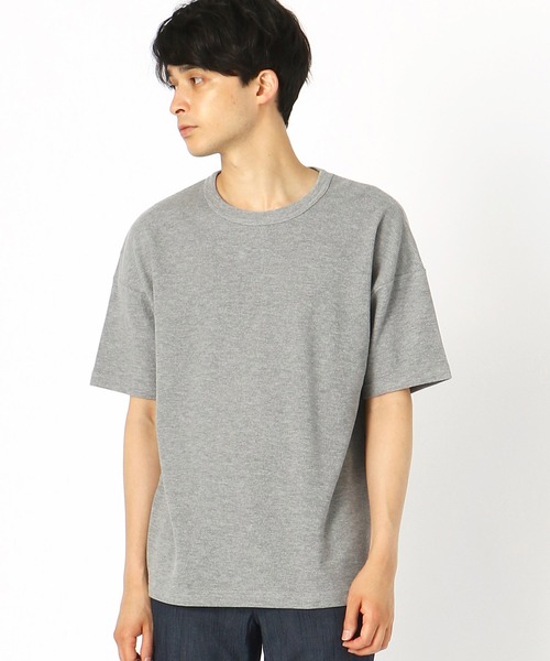 COMME CA ISM（コムサイズム）の「ビッグTシャツ（Tシャツ/カットソー・メンズ・ホワイト/グレー/ブラック/ブラウン/グリーン/ターコイズブルー・MEDIUM/LARGE/X-LARGE）」の4枚目の写真