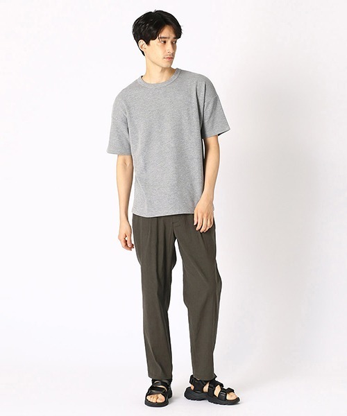 COMME CA ISM（コムサイズム）の「ビッグTシャツ（Tシャツ/カットソー・メンズ・ホワイト/グレー/ブラック/ブラウン/グリーン/ターコイズブルー・MEDIUM/LARGE/X-LARGE）」の8枚目の写真