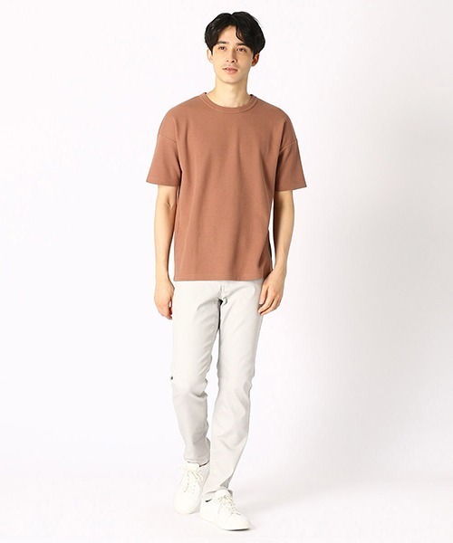 COMME CA ISM（コムサイズム）の「ビッグTシャツ（Tシャツ/カットソー・メンズ・ホワイト/グレー/ブラック/ブラウン/グリーン/ターコイズブルー・MEDIUM/LARGE/X-LARGE）」の10枚目の写真