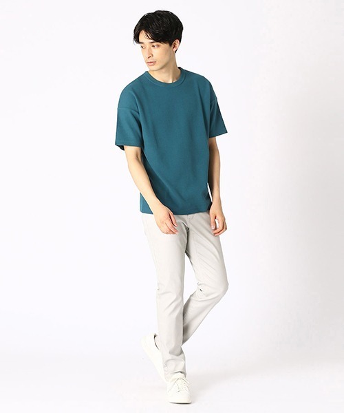 COMME CA ISM（コムサイズム）の「ビッグTシャツ（Tシャツ/カットソー・メンズ・ホワイト/グレー/ブラック/ブラウン/グリーン/ターコイズブルー・MEDIUM/LARGE/X-LARGE）」の12枚目の写真