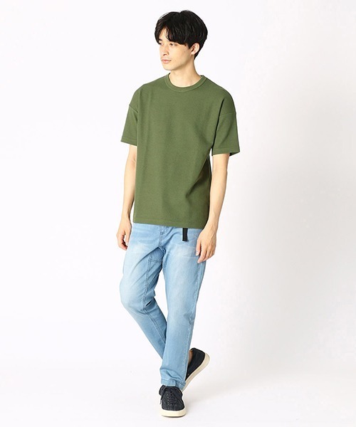 COMME CA ISM（コムサイズム）の「ビッグTシャツ（Tシャツ/カットソー・メンズ・ホワイト/グレー/ブラック/ブラウン/グリーン/ターコイズブルー・MEDIUM/LARGE/X-LARGE）」の11枚目の写真