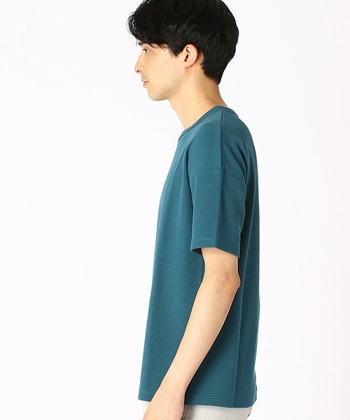 COMME CA ISM（コムサイズム）の「ビッグTシャツ（Tシャツ/カットソー・メンズ・ホワイト/グレー/ブラック/ブラウン/グリーン/ターコイズブルー・MEDIUM/LARGE/X-LARGE）」の14枚目の写真