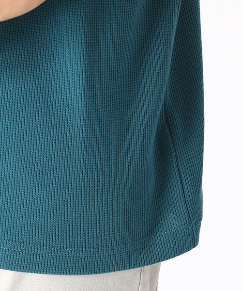 COMME CA ISM（コムサイズム）の「ビッグTシャツ（Tシャツ/カットソー・メンズ・ホワイト/グレー/ブラック/ブラウン/グリーン/ターコイズブルー・MEDIUM/LARGE/X-LARGE）」の18枚目の写真