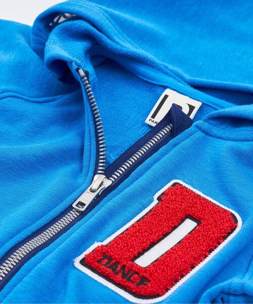 PARTY PARTY（パーティーパーティー）の「/カットPARKA（パーカー・キッズ・ターコイズブルー/アイボリー・100/80/90/110）」の6枚目の写真