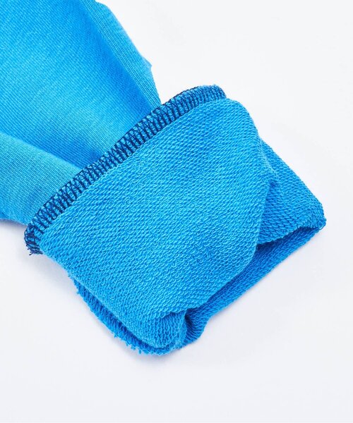 PARTY PARTY（パーティーパーティー）の「/カットPARKA（パーカー・キッズ・ターコイズブルー/アイボリー・100/80/90/110）」の10枚目の写真