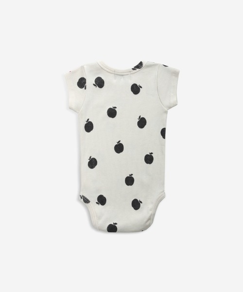 BOBO CHOSES（ボボショーズ）の「Poma allover short sleeve body（ロンパース・キッズ・オフホワイト・3MONTH/6-12MONTH/12-18MONTH）」の6枚目の写真