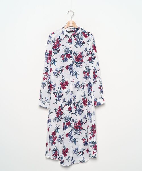 ブランド古着 花柄長袖ワンピース ワンピース Jeanasis ジーナシス のファッション通販 Zozoused