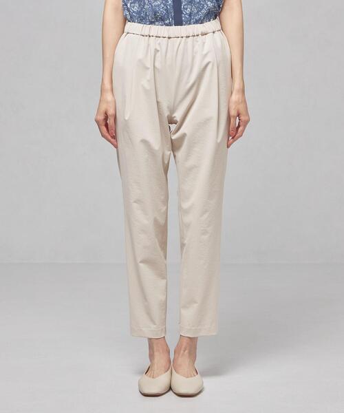 closet story（クローゼットストーリー）の「＜closet story＞□CSC テーパード イージーパンツ [接触冷感・紫外線防止・防透け・吸水速乾] -手洗い可能-（その他パンツ・レディース・ブラック/ナチュラル・FREE）」の3枚目の写真