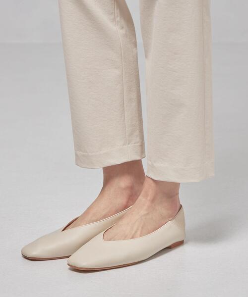 closet story（クローゼットストーリー）の「＜closet story＞□CSC テーパード イージーパンツ [接触冷感・紫外線防止・防透け・吸水速乾] -手洗い可能-（その他パンツ・レディース・ブラック/ナチュラル・FREE）」の9枚目の写真