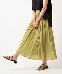 RIVE DROITE | 柔らかく軽やかな印象　レーヨン混ギャザースカート(スカート)
