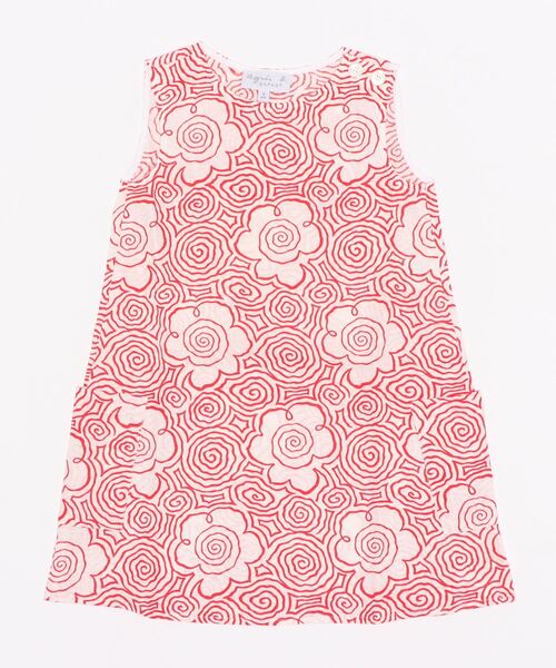 IBY3 E ROBE キッズ フラワープリントワンピース