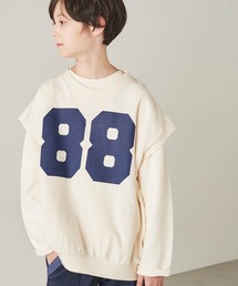 ＆yam | USA裏毛オーバーサイズビッグプリントベスト(ベスト)