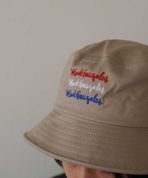 Mark Gonzales | 【 Mark Gonzales / マークゴンザレス 】 3連 ロゴ 刺繍 バケット ハット(ハット)