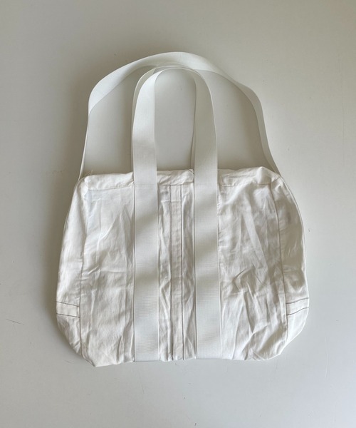 CANAL JEAN（キャナルジーン）の「RCW BLUE LABEL(ブルーレーベル) ボストンバッグ（ボストンバッグ・レディース・ホワイト/グリーン・ONE SIZE）」の11枚目の写真