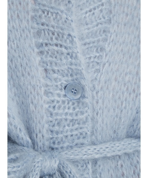 FURFUR（ファーファー）の「ハンドモヘアカーディガン（カーディガン/ボレロ・レディース・ピンク/ブラック/ブルー・FREE）」の12枚目の写真