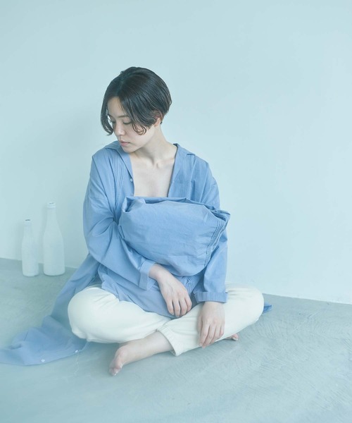 note et silence (ノートエシロンス)の「◇et sort. 甘撚り裏毛 スウェットパンツ(その他パンツ・レディース・キナリ/ダークブラウン/トップグレー・FREE)」の5枚目の写真