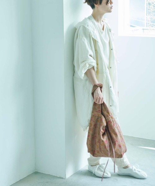 note et silence (ノートエシロンス)の「◇et sort. 甘撚り裏毛 スウェットパンツ(その他パンツ・レディース・キナリ/ダークブラウン/トップグレー・FREE)」の6枚目の写真