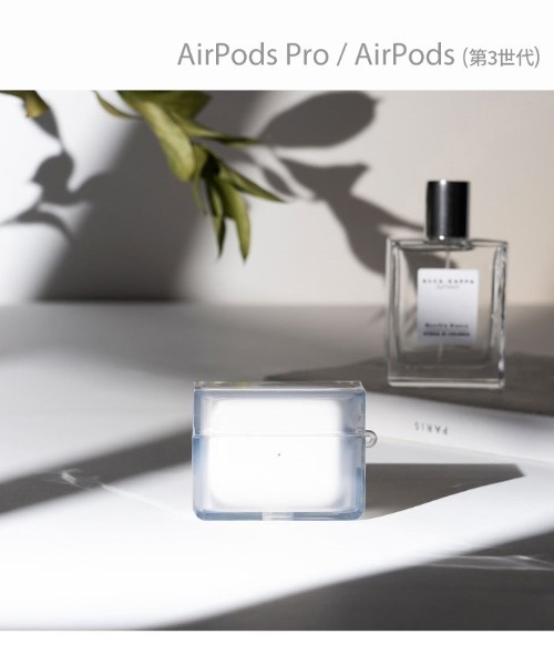 salisty(サリスティ)の「AirPods Pro(第2/1世代) / AirPods(第3世代) / AirPods Pro(第1世代) salisty(サリスティ) クリアソフトケース airpodspro ケース(ヘッドフォン/イヤホン・レディース・ブラック/クリア/ブルー・A/A3/P)」の3枚目の写真