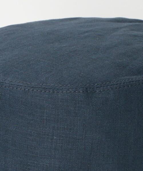 BEAUTY&YOUTH UNITED ARROWS(ビューティーアンドユースユナイテッドアローズ)の「BY 麻xコットン リバーシブル ハット ◆(ハット・レディース・ネイビー/ナチュラル・FREE)」の6枚目の写真