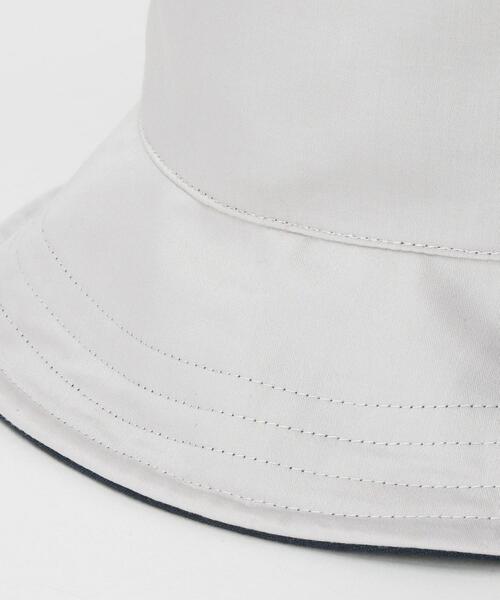 BEAUTY&YOUTH UNITED ARROWS(ビューティーアンドユースユナイテッドアローズ)の「BY 麻xコットン リバーシブル ハット ◆(ハット・レディース・ネイビー/ナチュラル・FREE)」の9枚目の写真