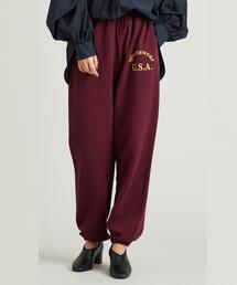 Russell Athletic | 【別注】＜RUSSELL ATHLETIC＞カレッジロゴスウェットパンツ ∴(スウェットパンツ)