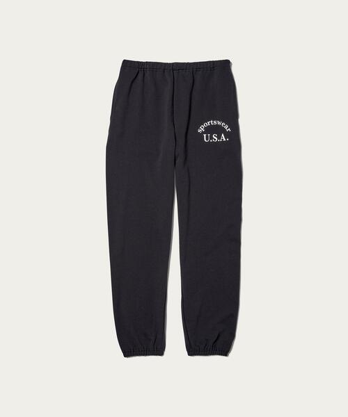 Russell Athletic（ラッセルアスレティック）の「【別注】＜RUSSELL ATHLETIC＞カレッジロゴスウェットパンツ ∴（スウェットパンツ・レディース・ライトグレー/ブラック/ワインレッド・FREE）」の7枚目の写真